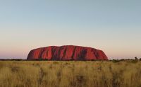 Sonnenuntergang am Uluru 