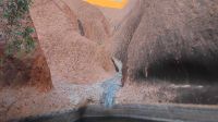 Uluru, Wasserstelle am Ende der Schlucht