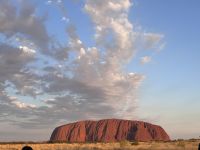 Sonnenuntergang am Uluru