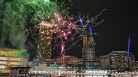 Feuerwerk am Darling Harbour, Sydney 