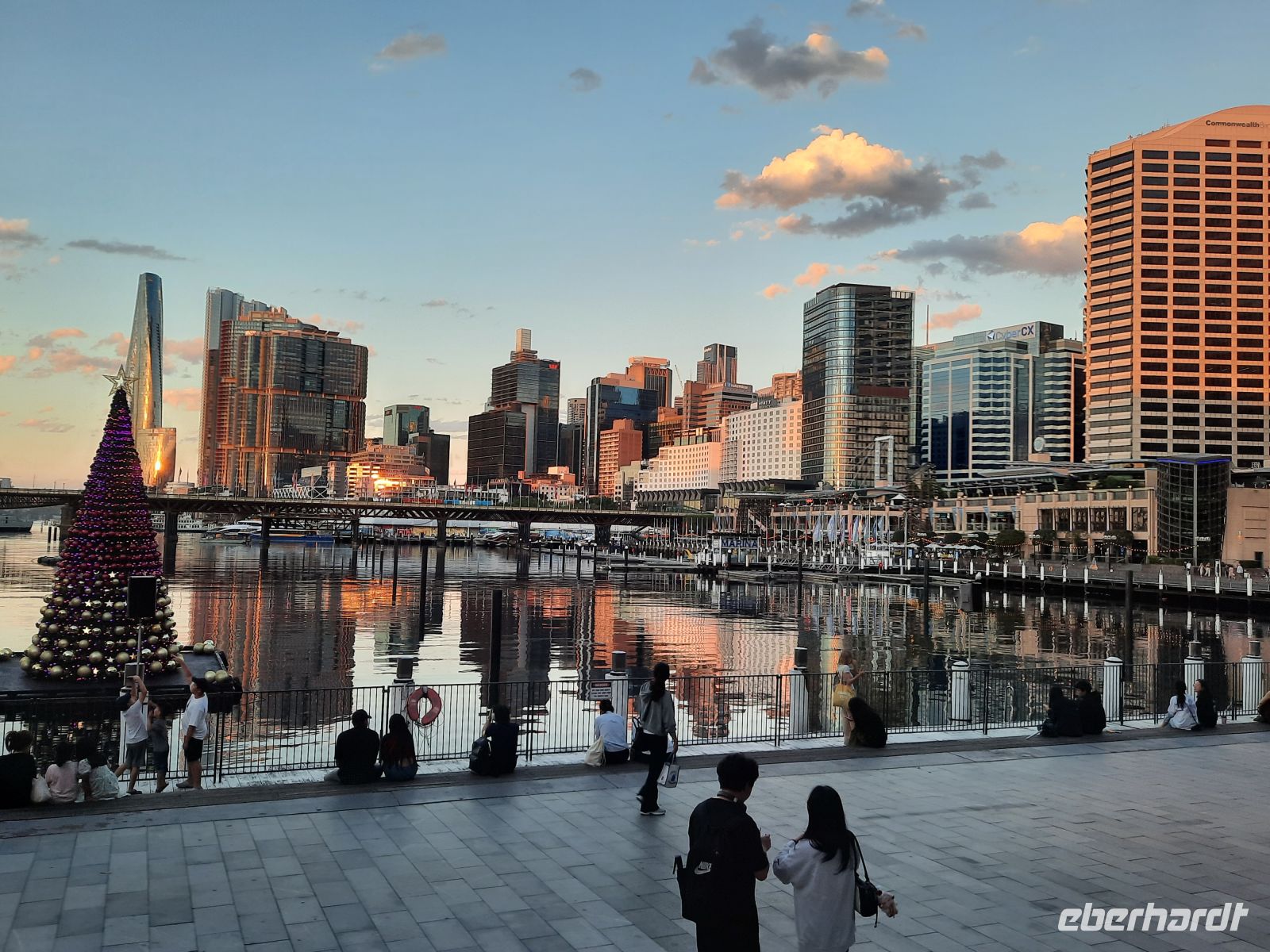 abendlicher Bummel Darling Harbour