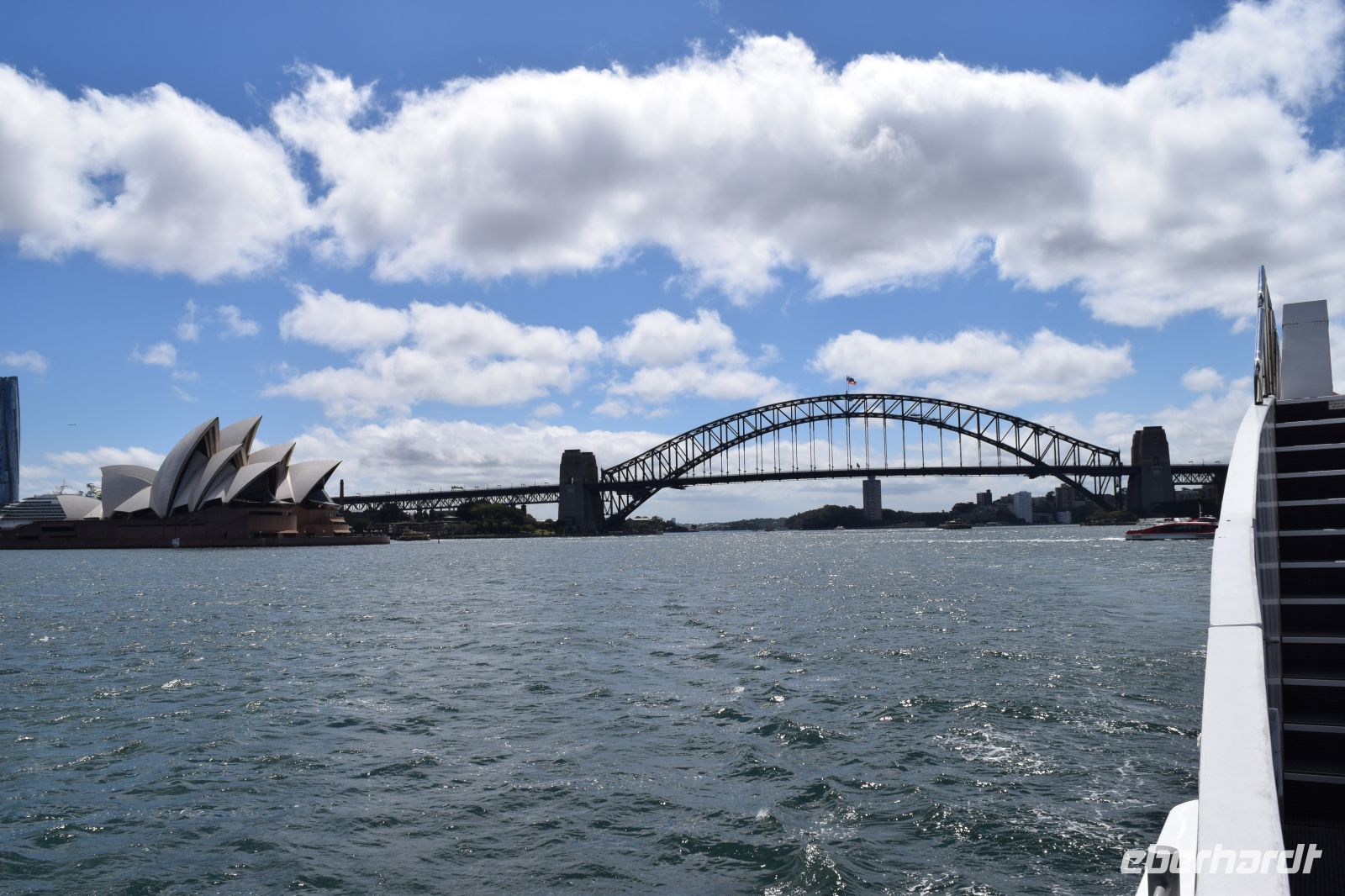 Blick vom Wasser aus