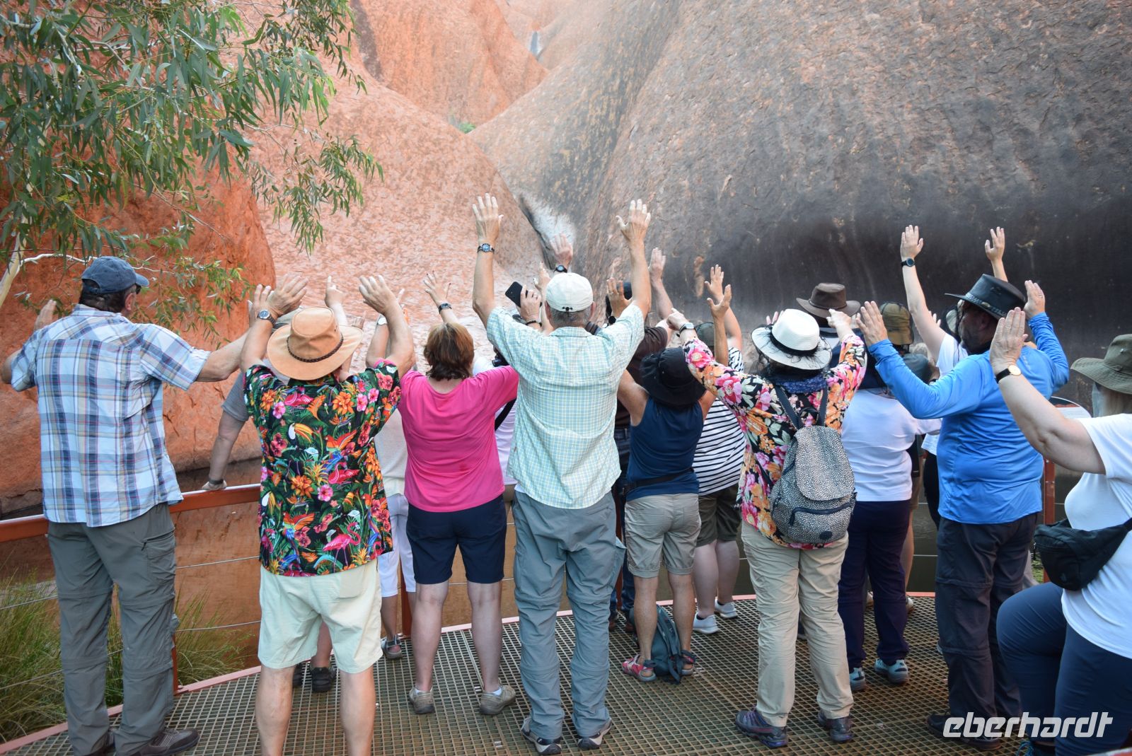 Begeisterung der Gruppe