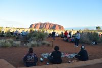 Warten auf den Sonnenuntergang