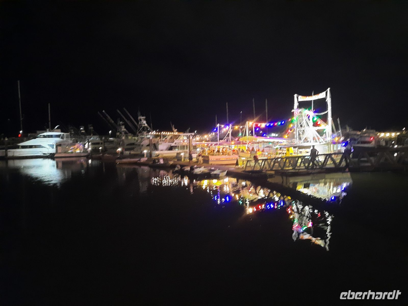 Abendstimmung am Hafen in Cairns
