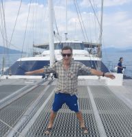 ordentlicher Fahrtwind an Deck