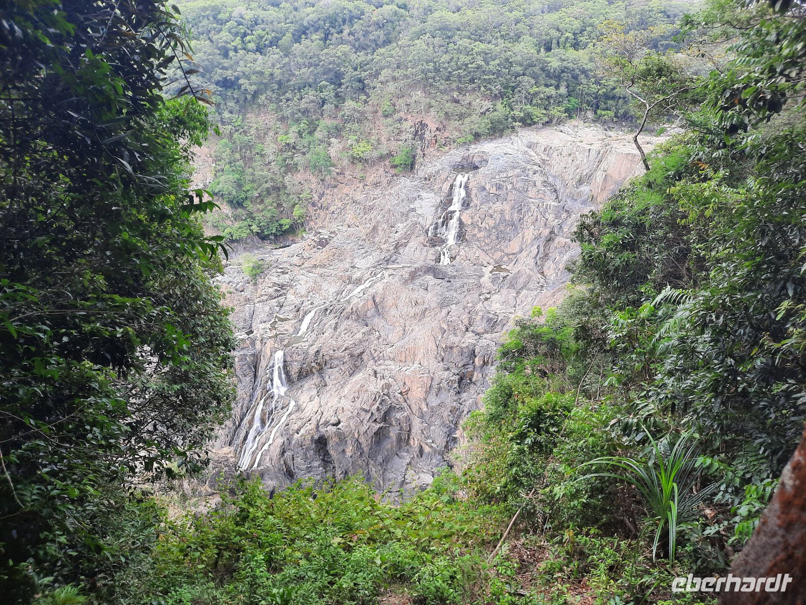 Blick auf den Wasserfall