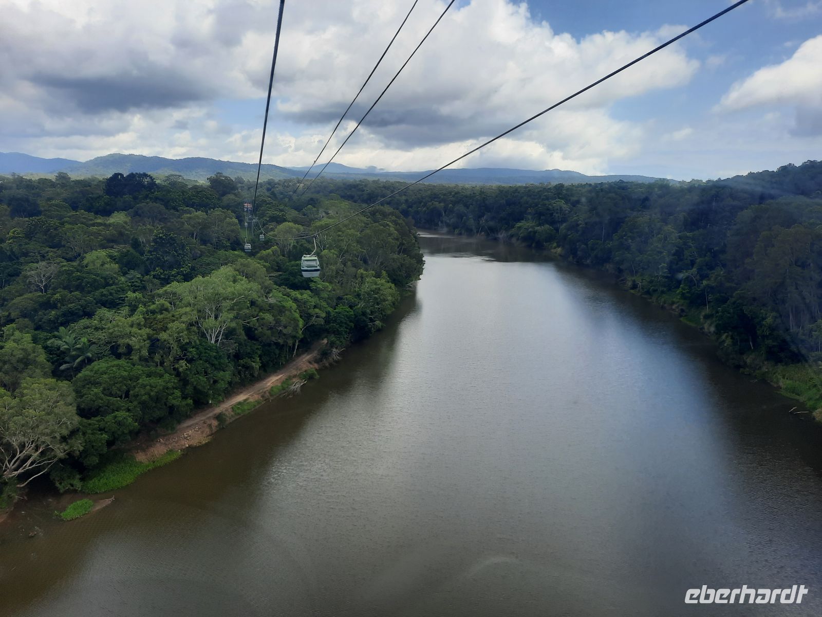 hoch über dem Barron-River