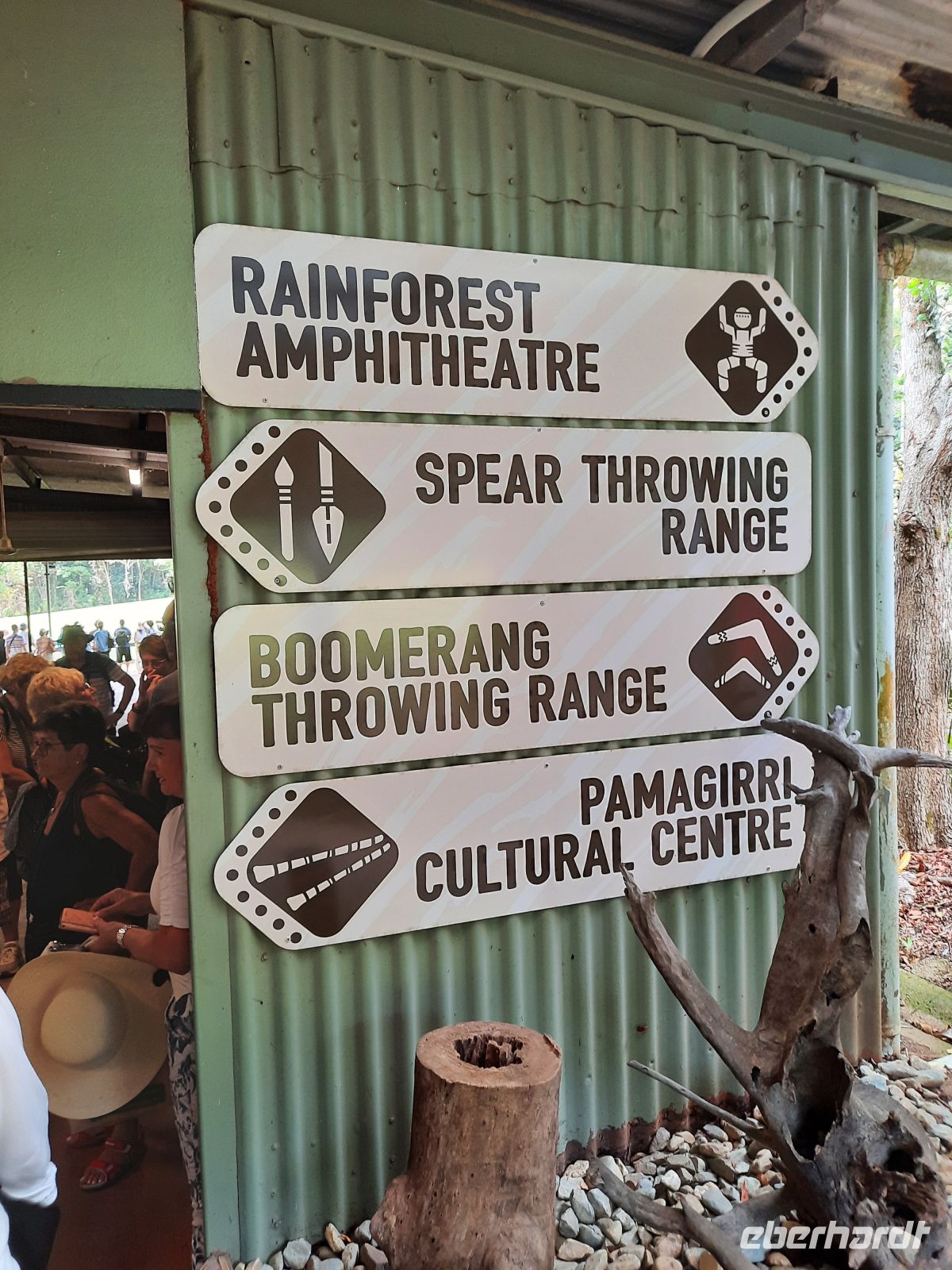 verschiedene Stationen im 