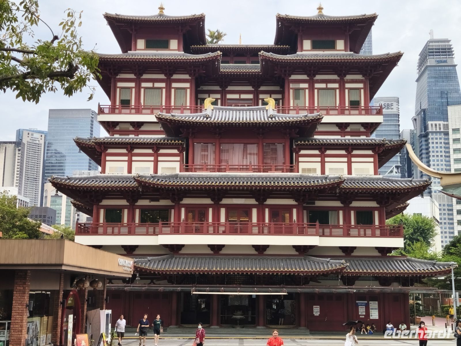 Thian Hock Keng-Tempel in Chinatown
