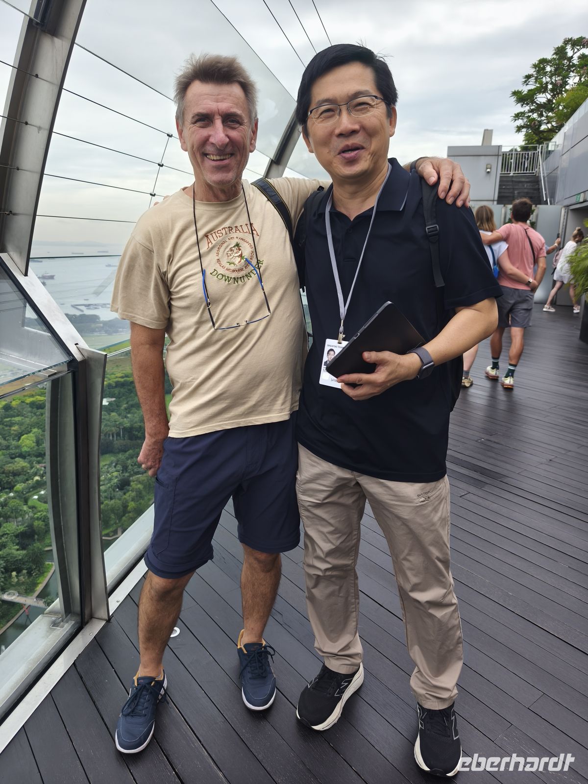 Unser Reiseleiter für Singapur Mr. Ian