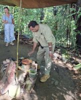 Begrüßungszeremonie in Mossmann Gorge Kulturzentrum &ndash; &copy; Gunter Looß (Eberhardt TRAVEL)