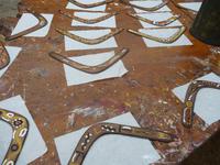 Cairns - Tjapukai Park, Boomerang Painting