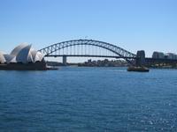 Sydney Opern Haus und Harbour Bridge
