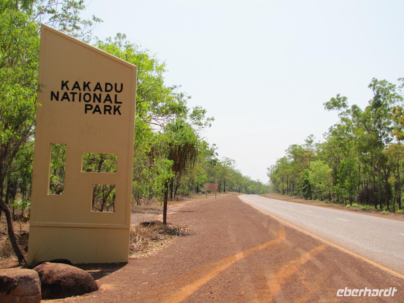 Eingang zum Kakadu NP