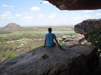 auf dem Injalak Hill