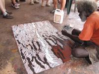 Aboriginal Malereien