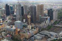 Blick über Melbourne vom Eureka Tower