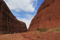Spaziergang an den Olgas - Kata Tjuta 