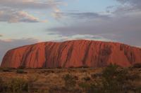 Sonnenuntergang am Uluru