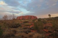 Sonnenuntergang am Uluru