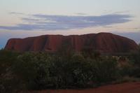 Sonnenaufgang am Uluru