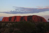 Sonnenaufgang am Uluru