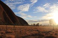 Morgenspaziergang am Uluru