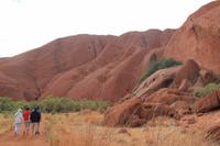 Morgenspaziergang am Uluru