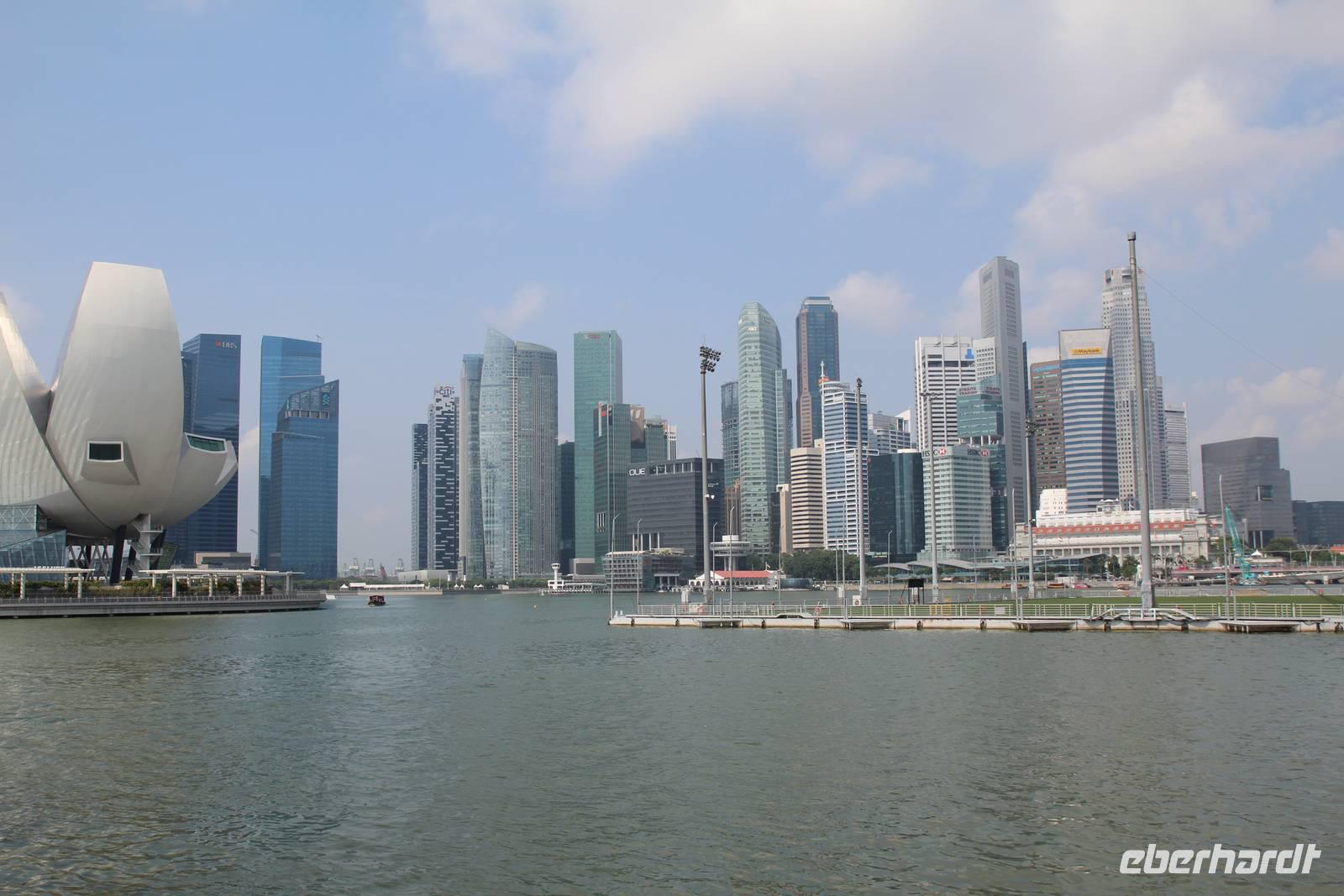 Singapur – Skyline bei Tag