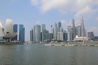 Singapur – Skyline bei Tag