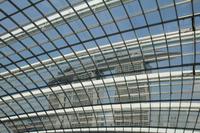 Singapur – Gardens by the Bay mit Blick auf das Marina Bay Sands Hotel