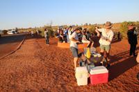 Sonnenuntergang am Ayers Rock
