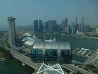 Fahrt mit dem Singapore-Flyer