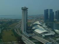 Fahrt mit dem Singapore-Flyer