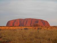 Outback - Sonnenuntergang am Uluru (Ayers Rock)