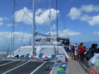 Ausflug mit dem Katamaran 