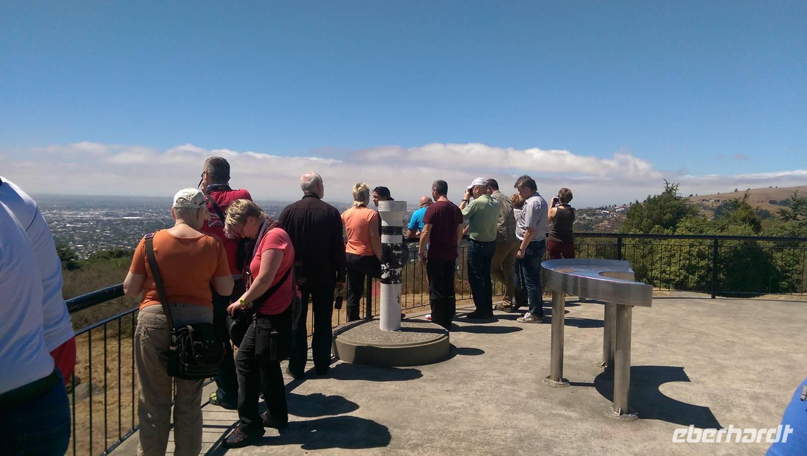 Aussicht über Christchurch