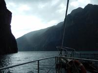 Fahrt im Milford Sound