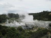Geysir im Te Puja Park