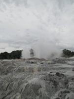 Geysir im Te Puja Park