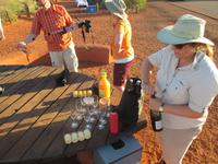 Sonnenuntergang am Ayers Rock