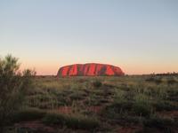 Sonnenuntergang am Ayers Rock