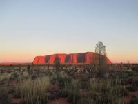 Sonnenaufgang am Ayers Rock