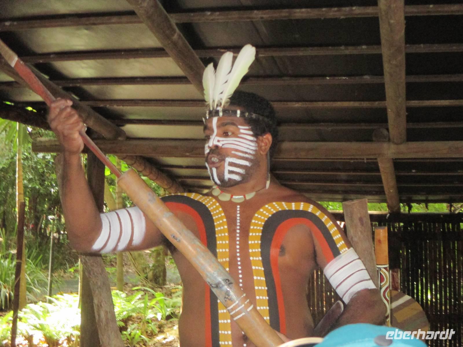 Digeridoo-Vorführung