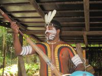 Digeridoo-Vorführung