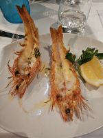 Abendessen im Fischrestaurant