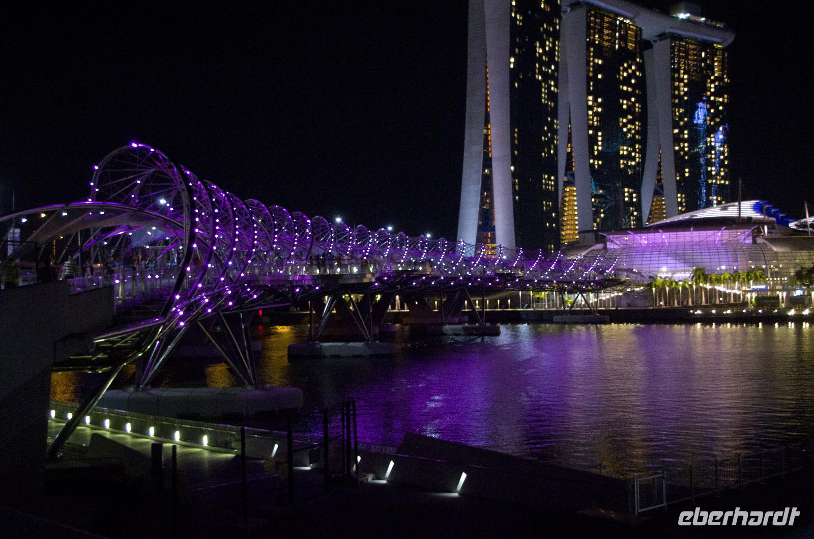 Abendliche Erkundungstour durch Singapur