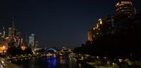 Abendlicher Spaziergang durch Melbourne 
