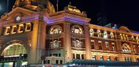 Abendlicher Spaziergang durch Melbourne 
